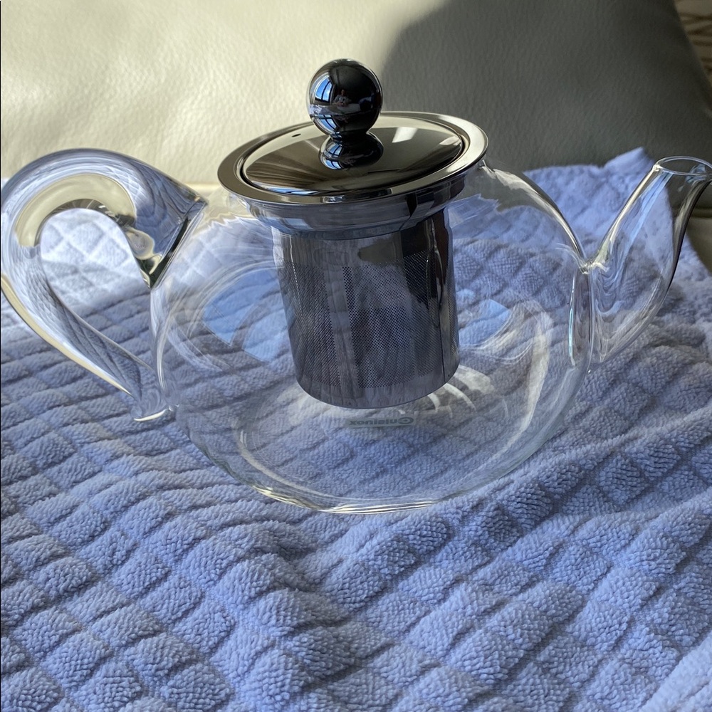 💕Host Pick💕 Cuisinox Glass Teapot with Stainless Steel Infuser